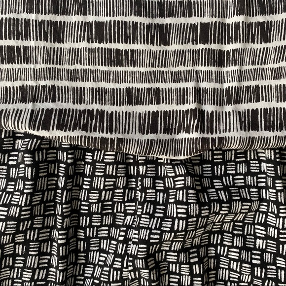 Old Navy romper, black and white patterns - Picture 2 of 3